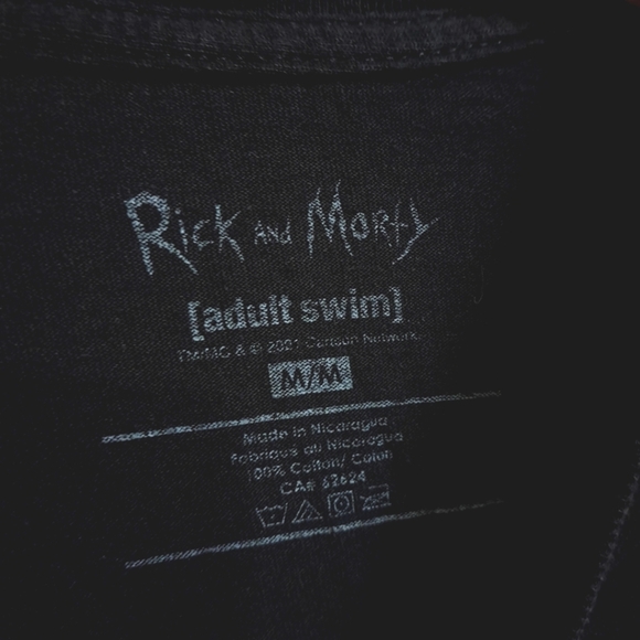 Rick and Morty Black graphic T-Shirt - Picture 5 of 9